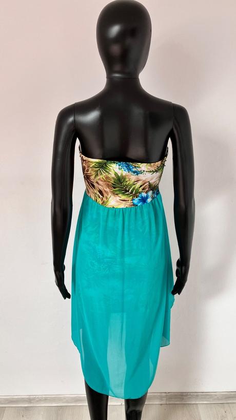 Vzorované letné šaty, xs