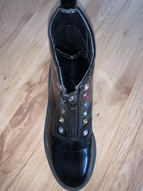 Lakované kotníkové topánky george 36, george,36