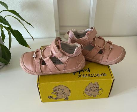 Ružové barefoot topánky protetika kendy nude 25, protetika,25