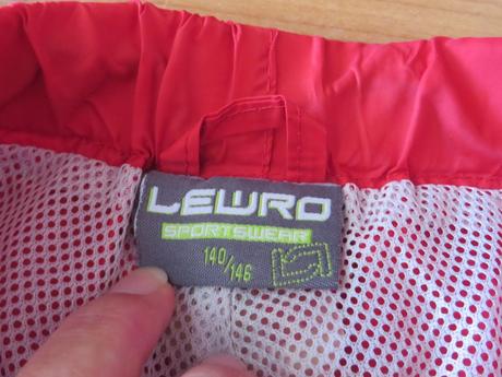 Šuštiakové nohavice - lewro - veľ. 140/146, lewro,140