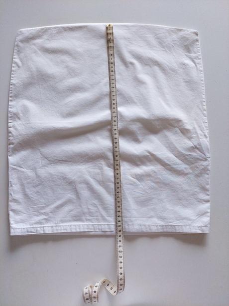 Biela obliecka ikea manviva, 