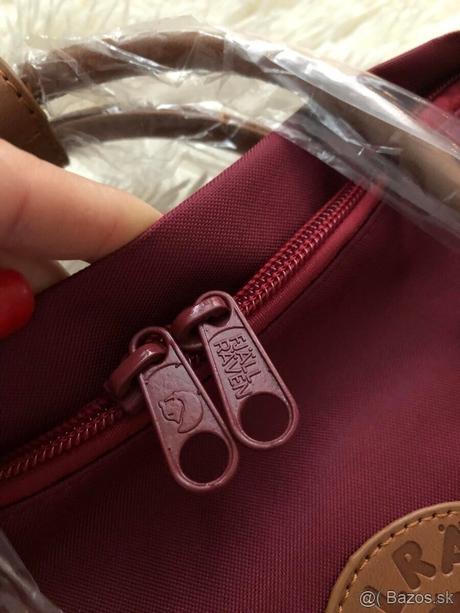 Batoh fjällräven kanken vínový s hnedmý, fjällräven