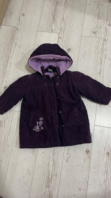 Fialova medzestrova bunda na zimu 92, coccodrillo,92