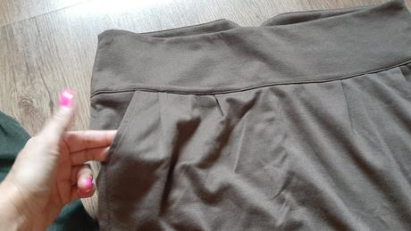 2x sukňa zelená a hnedá, pepco,m