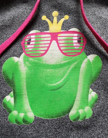 Mikina so žabou - 140/146, 140