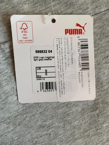 Dámske legíny, puma,s