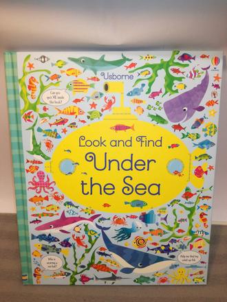 Usborne look and find under the sea hb nsu22, 