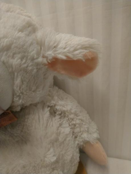 Plyšová biela ovečka, matalan, 59 cm, 