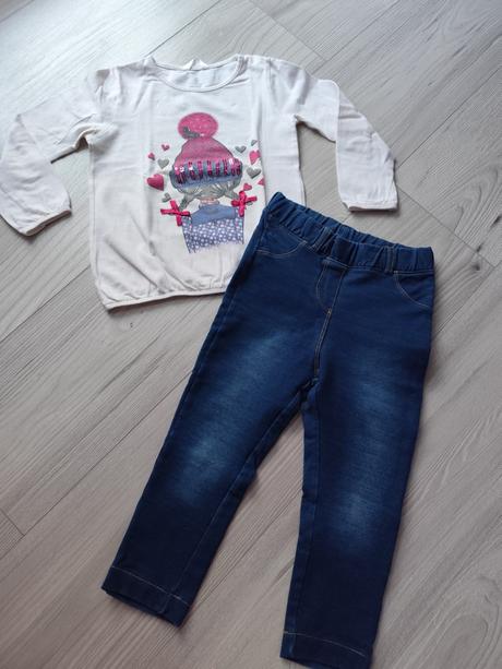 Detsky set tricko+leginy, 98