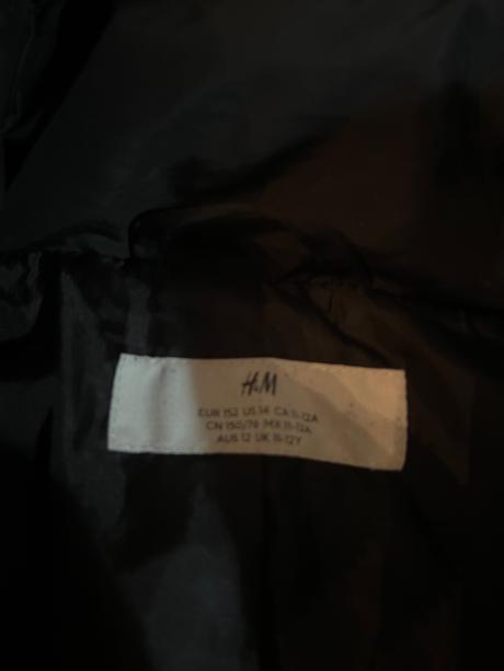 Zimna bunda dievčenska, h&m,152