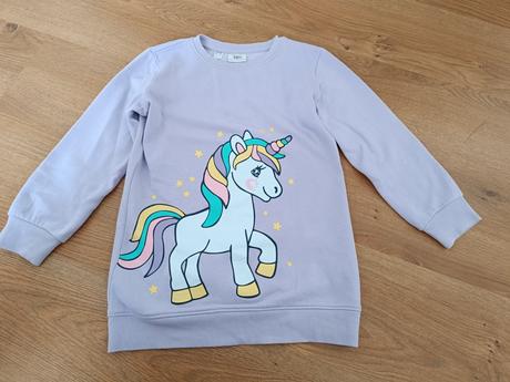 Predĺžená zateplená mikina, bonprix,128