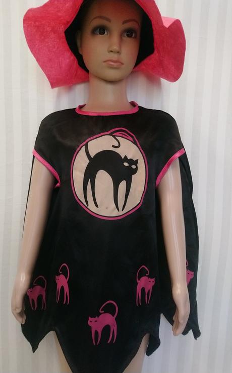 2dielny kostým čarodejnica s klobúkom bruja, 80-92, 