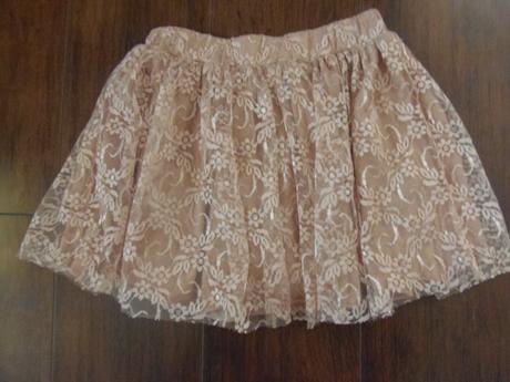 Sukňa - čipka, zara,164