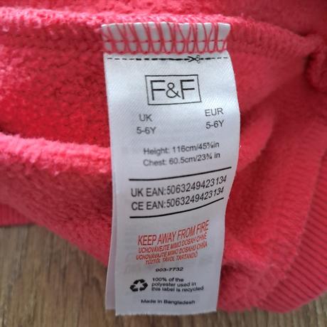 Dievčenská mikina, f&f,116