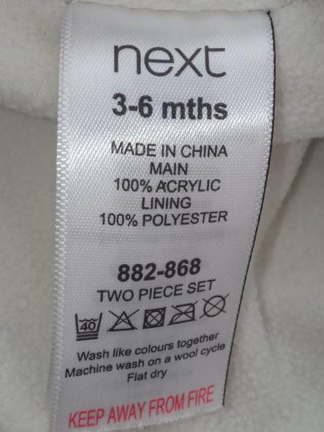 Dievčenská ružová zimná čiapka next (3-6 mes.), next,68