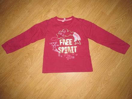 Bordová mikinka v. 128, ovs,128