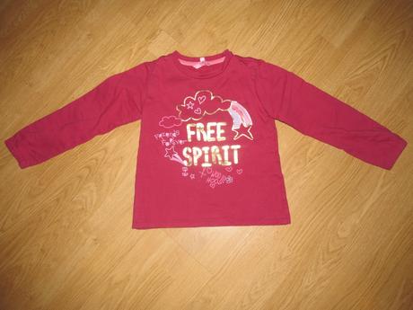 Bordová mikinka v. 128, ovs,128