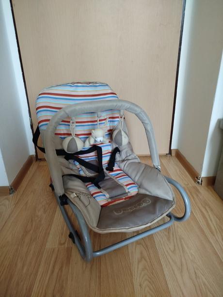 Detské polohovateľné lehátko, kresielko, 