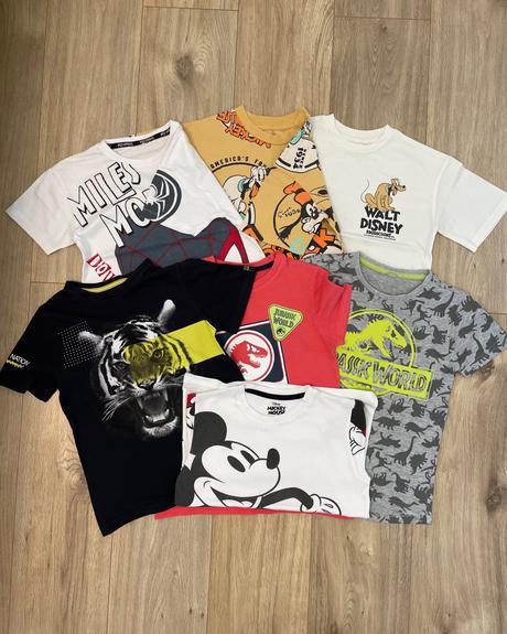 Tričká 7ks, 104–116