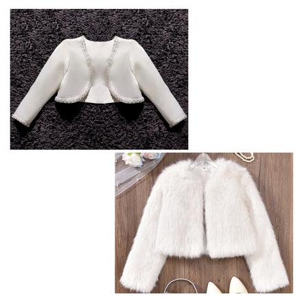 Bolerko, svetrik k šatám na prijimanie, 122 - 158