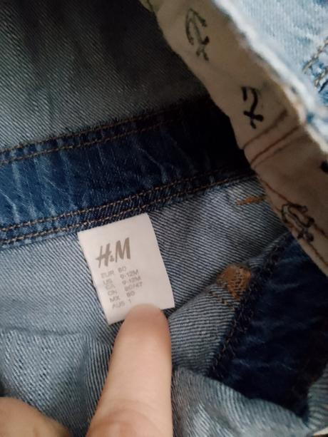 Kraťase, h&m,80