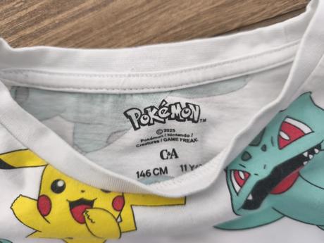 Pokemon tricko, c&a,146