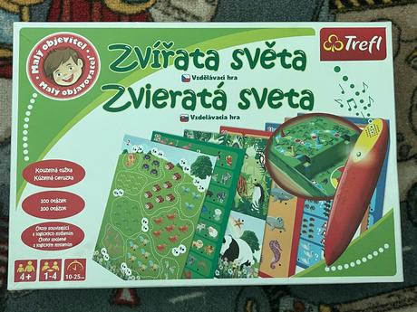 Edukačná hra malý objaviteľ zvieratá sveta,