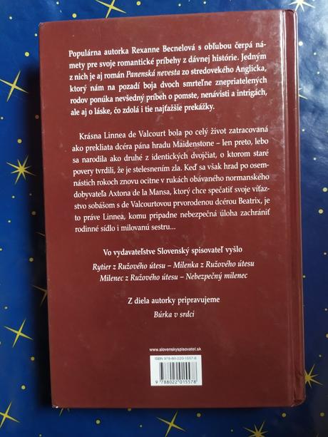 Panenská nevesta, rexanne becnelová,