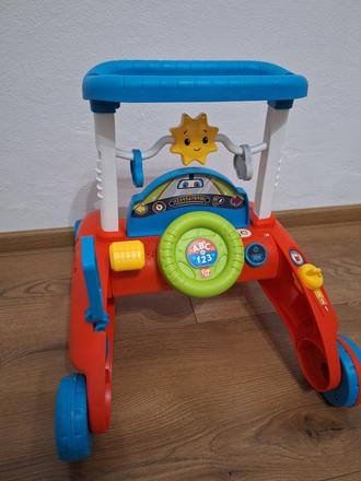 Obojstranné chodítko fisher price,