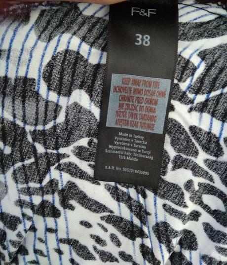 Tričko bez rukávov, f&f,38