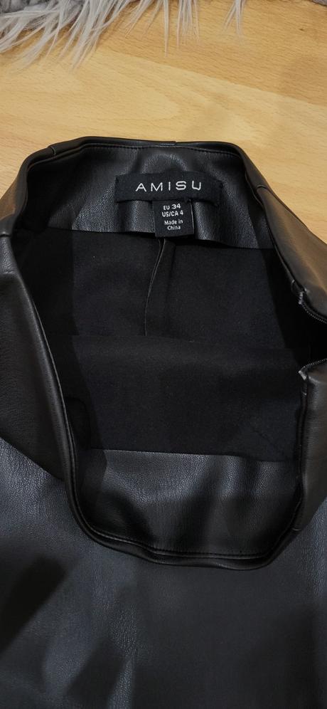 Koženkova sukňa, amisu,34