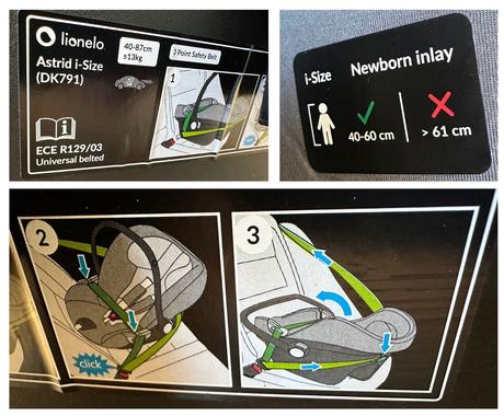 Autosedačka lionelo astrid i-size s isofix základ.,