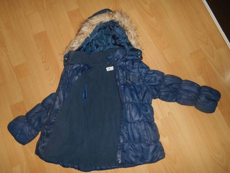 Zimna bunda, h&m,110