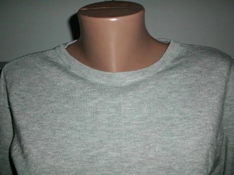 Jednoduchý sivý svetrík od zn. h&m - veľ. xs, h&m,xs