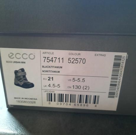 Čižmičky na zimu zn. ecco, ecco,21