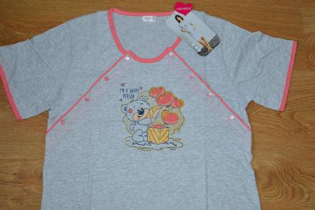 Materská nočná košeľa na kojenie do pôrodnice, vienetta secret,36 - xxl