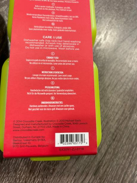 Crocodile creek male nadobky na jedlo,