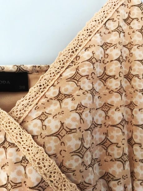 Tenké padavé letné šaty, vero moda,38