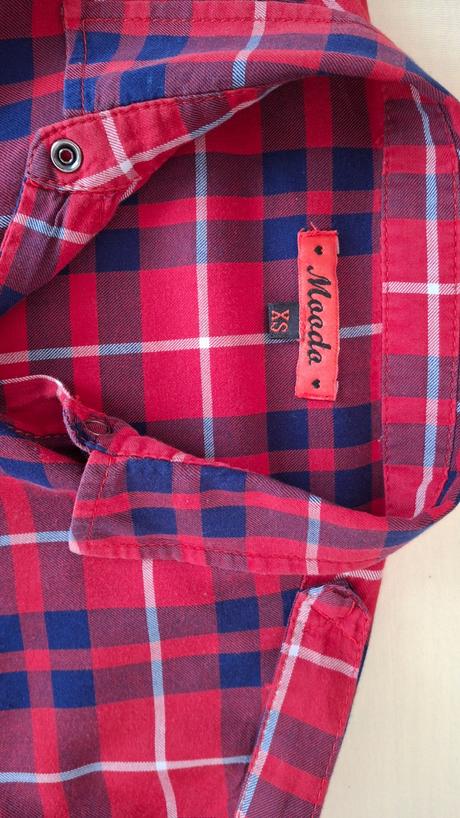 Dievčenské kárované košele., xs