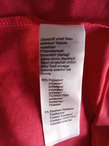 Červené šaty so vzorom, xxxl