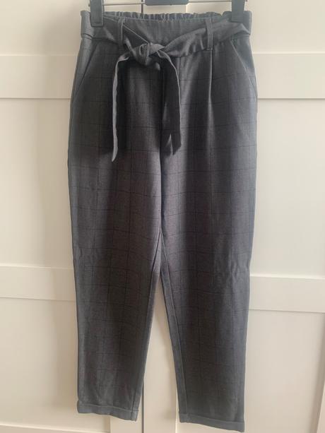 Šedé nohavice, mango,152