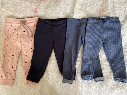 Teplaky dievcatko velkost 86, benetton,86