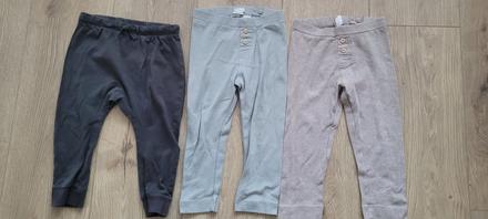 Legíny 3ks, h&m,92
