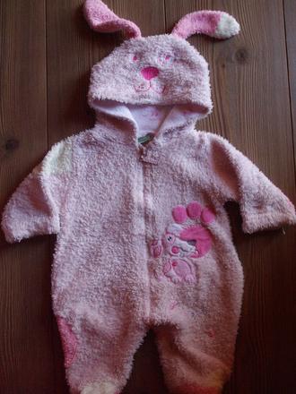 Zajačikový teplý overal, 62