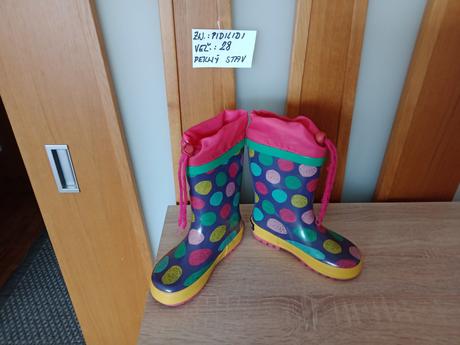 Dievčenské gumáky zn.pidilidi veľ.28, 28