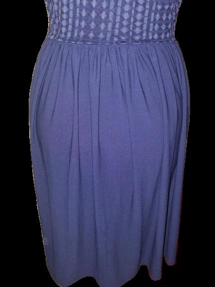 Tmavomodré elastické šaty guess veľ. 38, guess,38