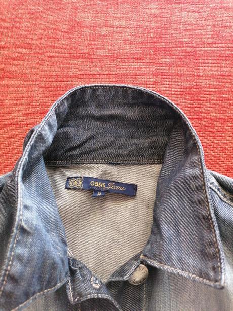 Riflová bunda m/l, m