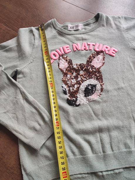 Detský sveter, h&m,122