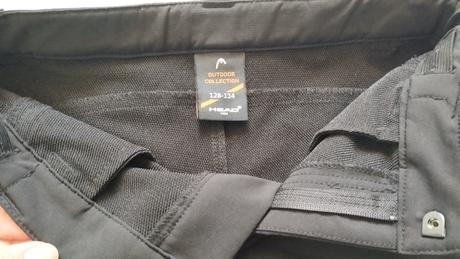 Outdoorové turistické nohavice head, 128