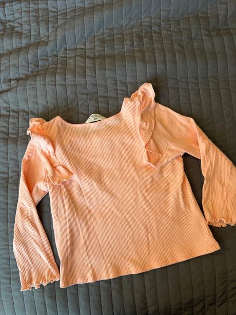 Tričko s volánikom, h&m,122